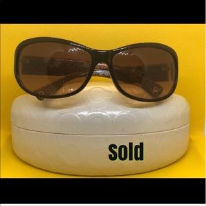 Coach “Sarah” Sunglasses